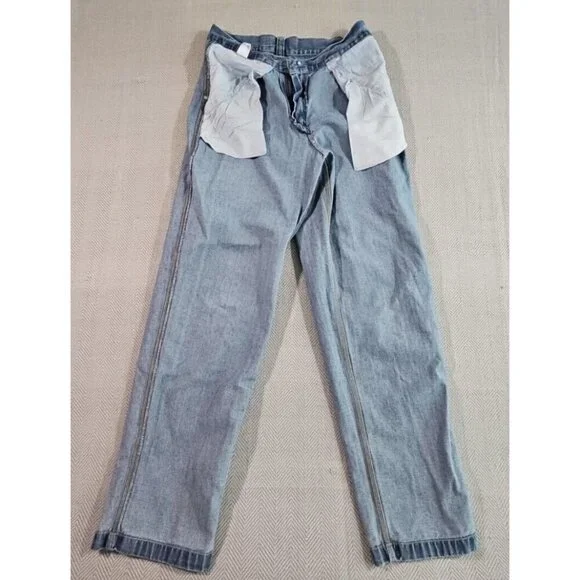 Route 66 Jeans Men's Size 32x34 Light Wash Denim Carpenter Boot Cut 100% Cotton - Picture 4 of 16